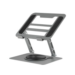 Laptop Stand Folding Lift Cooling Base Desktop Tablet Portable  Adjustable Bracket Compatible With All Notebook Sliver